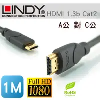 在飛比找PChome24h購物優惠-LINDY 林帝 A公對C公 HDMI 1.3b Cat2 