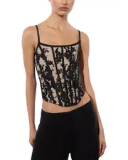 alice + olivia Cressida Corset Top