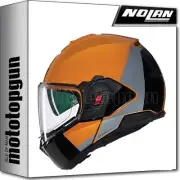 nolan flip-up motorcycle helmet travelling n120-1 grafo 350 s