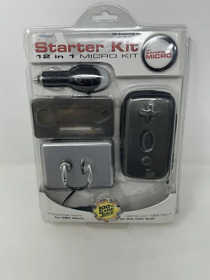 New DreamGear Nintendo GAME BOY Advance MICRO 12 in 1 Starter Kit Sealed