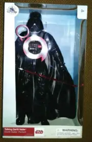 Darth Vader Talking Action Figure Star Wars Disney Authentic 13.5" Poseable NEW