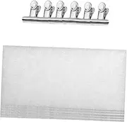 Healeved Diy Nail Art Kit Pcs Nail Fiberglass Wraps Pcs Clips Silver Women Girls