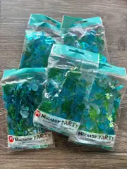 5 Packets Mermaid Ocean Themed Party Scatter Glitter Confetti BULK PACK of 5