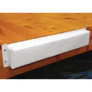 Taylor Made 349 Hull-Saver 35" L White Vinyl Straight Mount Dock Bumper