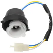 Double Claw Headlight Lamp Holder Bulb Socket Motorcycle Wiring Harness