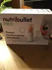 New Factory Sealed NutriBullet Pro 900-Watt Hi-Speed Blender/Mixer 9 piece White