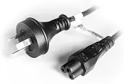 TREBLEET AU 3 Pin to ICE 320-C5 Male Wall 240V PC to Power Socket Cable, AC Power Cord Cable Lead AU Plug 1.5m Black