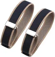 [DuBom] 1Pair Elastic Armband Shirt Sleeve Women Men Fashion Adjustable Arm Cuffs Accessories Wedding Clothing Bands for Party