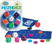 Thinkfun Maths Dice Jr Kids First Mental Math Game Multi Player
