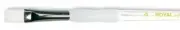 Soft-Grip White Taklon Bright Brush Size 4