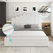 ALFORDSON Bed Frame Gas Lift Storage Base Double