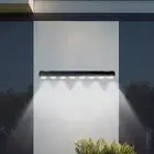 Solar LED Signboard Light IP54 Waterproof Wall Sign Lamp (8Lights Warm Light) AU