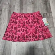Stonewear Designs Size S Black Polyester Spandex Skort Pink Berry 11279