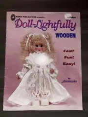 Doll-Lightfully Grace Publications Wooden Doll Pattern Book