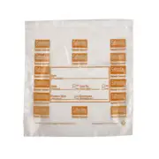 Daymark 112383 6.5" x 7" Saddlepack Saturday Trilingual Portion Bag