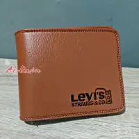 在飛比找蝦皮購物優惠-Levi's 男士頂級合成皮革錢包