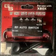 NEW Automatic RF RFU Switch Unit + AV Audio Video input for Original XBOX