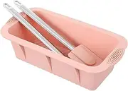 UTHCLO Complete Baking Tool Kit Set of 3 Silicone Mold Oil Brushes Spatulas for Home Bakers Random Color