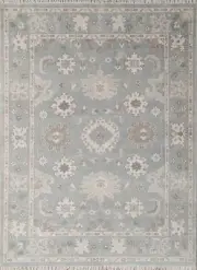 Luxury Handmade Wool Rug Hand-Knotted Oriental Persian Carpet Vintage Home Decor