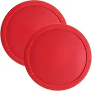 Brybelly Air Hockey Pucks - Accessories for Game Room Gaming Tabletop for Kids & Adults