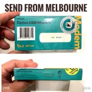 NEW Optus USB Modem 4G LTE Mobile Broadband Internet Dongle Wireless Data MF833N
