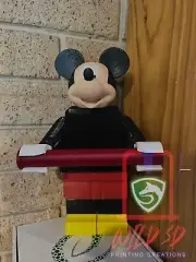 Micky Mouse disney Lego Man Toilet Roll Holder