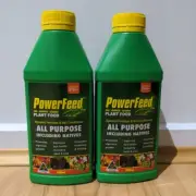 2x Power feed Plant Food All Purpose Dynamic Fertiliser Soil Conditioner 600ml