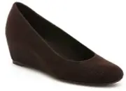 Stuart Weitzman Women's Logo Sojourn Wedge Pump US 9