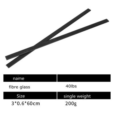 Archery 1Pair 40lbs Bow Limbs Traditional Recurve High Strength Fiberglass DIY