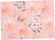 HAPINARY Floral Monthly Planner Portable Organizer Multi Function Academic Planner Management Notebook for Work Travel Personal Use