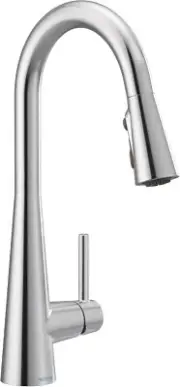Moen 7864 Sleek One-Handle High Arc Pulldown Kitchen Faucet in Chrome, New S5