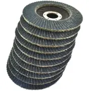 80 Grit Zirconium Flap Disc Sanding Grinding Rust Removing 4-1/2" grinder 100pk