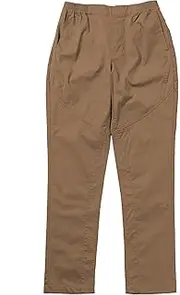 Rosso Style Lab Women's Easy Tapered Pants ROP69 Brown