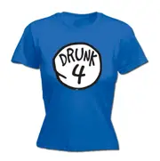 Alcohol Drunk 4 - Funny Novelty Womens T-Shirt T Shirt Tshirt