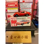 TOMICA 多美小汽車 保時捷 81 PORSCHE 930 TURBO TYPE 舊紅標-2