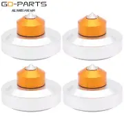 44x26mm Silver AMP Speaker DAC Turntable LP Isolation Spike Feet Cones Damper