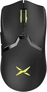 70G Wired+Wireless Gaming Mouse with 50 Hour Battery Life, 16000DPI, Ultralight Weave Cable, 6 Programmable Buttons, and RGB Light (Black) (M800DB-3335)