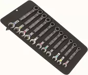 Wera 11 Piece Joker Metric Combination Ratchet Spanner Set + Wallet, 020013