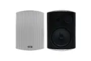 AWS602W 6.5" Indoor/Outdoor Speakers Pair White Earthquake