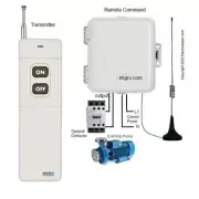 Long Range Wireless Weatherproof Remote Pump Light Gate Control Relay, 120V 220V