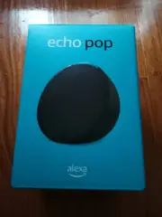 Amazon Echo Pop Smart Speaker - Charcoal (Amazon Echo Dot Alternative)