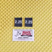 (2) SODA VENDING MACHINE $2.25 VEND LABEL PRICE STICKERS / Free Ship!