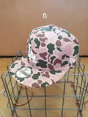 New Era Los Angeles LA Dodgers Duck Camo 1988 World Series 59Fifty Orange 7 1/2