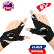 Finger Glove with LED Light Flashlight Gloves Outdoor Gear Night Fishing EV