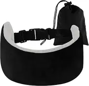 LYIYEYAN Travel Pillow Alternative, Adjustable Head Support Strap, Portable Neck Support Band, Comfortable Airplane Head Straps, Head Support Band for Airplanes and Cars Stops Head Bobbing