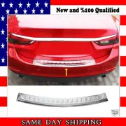 Chrome Rear Bumper Protector (GLOSSY) S.STEEL For MAZDA 6 SEDAN 2014 to 2021