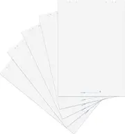 Landre Recycled Flipchart Paper Blank 20 Sheets per Pad (Pack of 5)