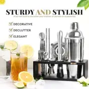 MixMaster 15-Piece Stainless Steel Bartender Set