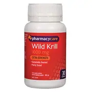 Pharmacy Care Wild Krill 1000mg 30 Capsules