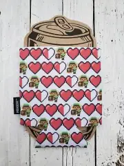 Old School Retro Zelda Koozie Gift Video 1Up Gamer Nerd Coozie Link Navi